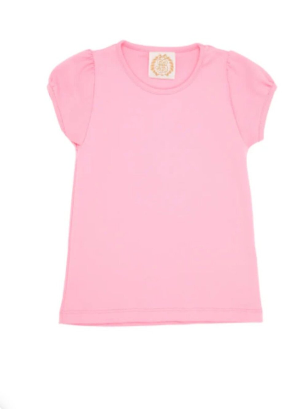 Beaufort Bonnet Pennys Play Pima Cotton Pink Girls Short Sleeve Shirt - Girls 6